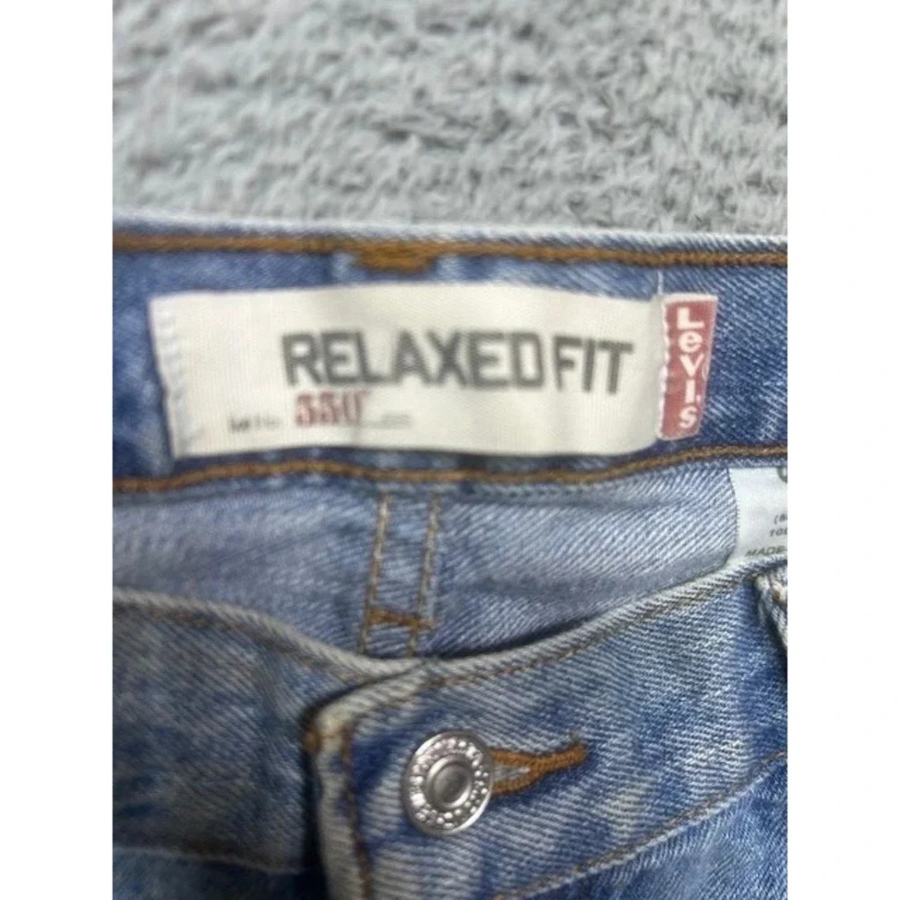 Vintage Levi's‎ 550 Jeans Men's 38x30 Blue Distressed Faded Work Relaxed Fit Y2K